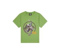 Jurassic World Beta Dino - Camiseta de manga corta para niño, verde, 116 cm
