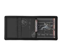 Jurassic World- Billetera, Monedero, Cartera, Complementos, Color gris, Producto Oficial (CyP Brands)