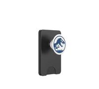 Jurassic World Blue Classic Logo Outline PopSockets PopWallet para MagSafe