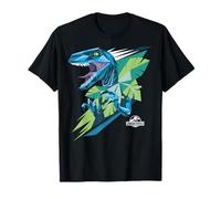 Jurassic World Blue Raptor Cartoon Style Camiseta