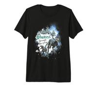 Jurassic World Blue The Raptor Roaring Through The Snow Camiseta Premium