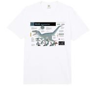 Jurassic World Blue Velociraptor Profile Comfort Colors Adult Heavyweight T-Shirt