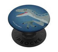 Jurassic World Blue Velociraptor Profile PopSockets PopGrip Adhesivo