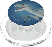 Jurassic World Blue Velociraptor Profile PopSockets PopGrip para MagSafe
