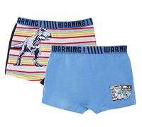 Jurassic World Calzoncillos Tipo bóxer niños, Paquete de 2 Ropa Interior de Dinosaurio, Calzoncillos para niños, 2 Pares de Calzoncillos para niños