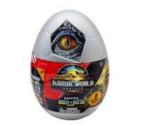 Jurassic World CAPTIVZ Rebirth - Huevo Sorpresa con Slime y Figura Dinosaurio | Mini Figura Coleccionable Inspirada en la Película Renacer | Juguete Mystery para Niños y Fans Jurassic World