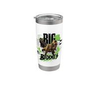Jurassic World: Chaos Theory Big Baddies Vaso térmico de acero inoxidable de doble pared