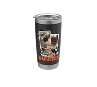 Jurassic World: Chaos Theory Danger Vaso térmico de acero inoxidable de doble pared