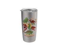 Jurassic World: Chaos Theory DPW Vaso térmico de acero inoxidable de doble pared