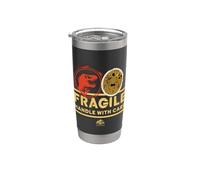Jurassic World: Chaos Theory Fragile Vaso térmico de acero inoxidable de doble pared