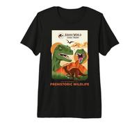 Jurassic World: Chaos Theory Prehistoric Wildlife Camiseta Premium