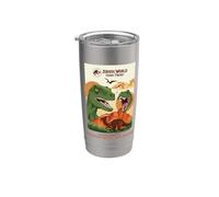 Jurassic World: Chaos Theory Prehistoric Wildlife Vaso térmico de acero inoxidable de doble pared