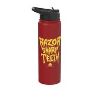 Jurassic World: Chaos Theory Razor Sharp Teeth Stainless Steel Insulated Water Bottle