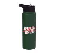 Jurassic World: Chaos Theory We’re Being Hunted Stainless Steel Insulated Water Bottle