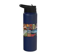 Jurassic World Classified Creatures Stainless Steel Insulated Water Bottle
