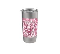 Jurassic World Dilophosaurus Beautiful but Deadly Vaso térmico de acero inoxidable de doble pared