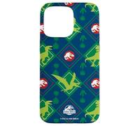 Jurassic World Dino Argyle Style Ugly Sweater All-Over Print Carcasa para iPhone 15 Pro MAX