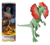 Jurassic World Dinosaurio de Juguete Dilophosaurus 12" para niños de 3 años en adelante