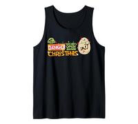 Jurassic World Do Not Open Before Christmas Dinosaur Egg Camiseta sin Mangas