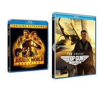 Jurassic World: Dominion (Blu-ray) [Blu-ray] & Top Gun: Maverick (Blu-ray) [Blu-ray]
