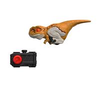 Jurassic World Dominion Uncaged Click Tracker Atrociraptor - Figura de acci n de dinosaurio, regalo de juguete con movimiento interactivo y sonido, control de clic