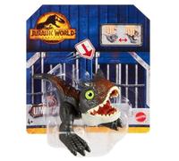 Jurassic World Dominion Uncaged Wild Pop Ups - Juguetes de dinosaurio, figuras coleccionables, activados manualmente (Carnotaurus)