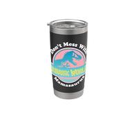 Jurassic World Don’t Mess with Mamasaurus Vaso térmico de acero inoxidable de doble pared