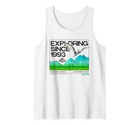 Jurassic World Exploring Since 1993 Camiseta sin Mangas