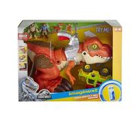 Jurassic World Figura Dinosaurio T-Rex Mega Mandíbula, Multicolor, único (Mattel GPN62)