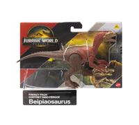 Jurassic World Frenzy Pack Beipiaosaurus - Figura de Dinosaurio, Juguete auténtico, Juego Digital