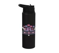 Jurassic World Gates Ugly Sweater Stainless Steel Insulated Water Bottle