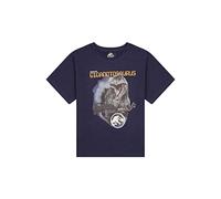 Jurassic World Giganotosaurus - Camiseta para niño, color azul oscuro, azul oscuro, 116 cm
