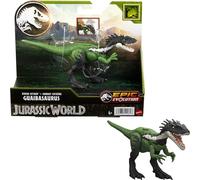 Mattel, Jurassic World Dinosaurio de Juguete Mordida de Ataque Guaibasaurus para niños de 4 años en adelante