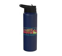 Jurassic World Hold on to Your Presents T-Rex Stainless Steel Insulated Water Bottle