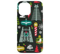 Jurassic World Holiday Icons All-Over Print Carcasa para iPhone 13 Pro MAX