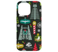 Jurassic World Holiday Icons All-Over Print Carcasa para iPhone 14 Pro MAX