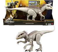 Jurassic World Indominus Rex Dinosaurio Juguete con Luces Sonidos Chomp y Lado a Lado Movimiento del Cuello Camuflaje N Batalla I-Rex Digital Pla