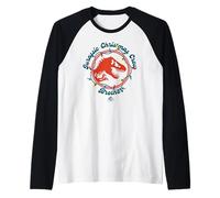 Jurassic World Jurassic Christmas Crew Brother Camiseta Manga Raglan