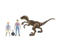 Jurassic World Legacy Collection Kitchen Encounter Tim Lex & Raptor 4 años
