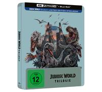 Jurassic World – 4K Ultra HD + Blu-ray – Trilogía Steelbook Edición limitada