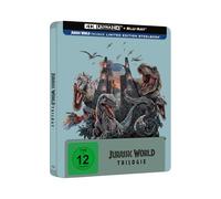 Jurassic World - Limited Ultimate Steelbook Trilogy [4K Ultra HD] + [Blu-ray]