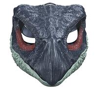 Jurassic World Máscara Articulada Dinosaurio Desgarrador Disfraz de juguete para niños (Mattel GWY33)
