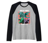 Jurassic World Merch Life Encuentra un Camino Camiseta Manga Raglan