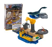 Jurassic World MINIS Mosasaurus Mayhem Playset Laboratorio Marino Mattel