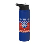 Jurassic World Mosquito Ugly Sweater Stainless Steel Insulated Water Bottle