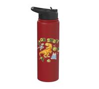 Jurassic World Oh Snap Dino Cookies Stainless Steel Insulated Water Bottle
