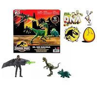 Jurassic World Park 93' Classic con adhesivo adicional (Dr. Ian Malcom, paquete de escape planeador)