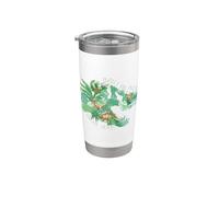Jurassic World Protect and Preserve Vaso térmico de acero inoxidable de doble pared