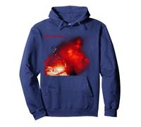 Jurassic World Rebirth D-Rex Chase Sudadera con Capucha, Unisex para Adultos, Azul Marino, XXL