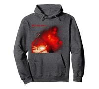 Jurassic World Rebirth D-Rex Chase Sudadera con Capucha, Unisex para Adultos, Jaspeado Oscuro, L